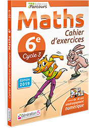 CAHIERS iParcours Maths 6ème